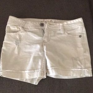 White shorts